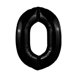 цифра 0 черная