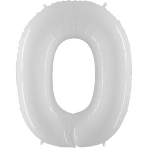 цифра 0 белая