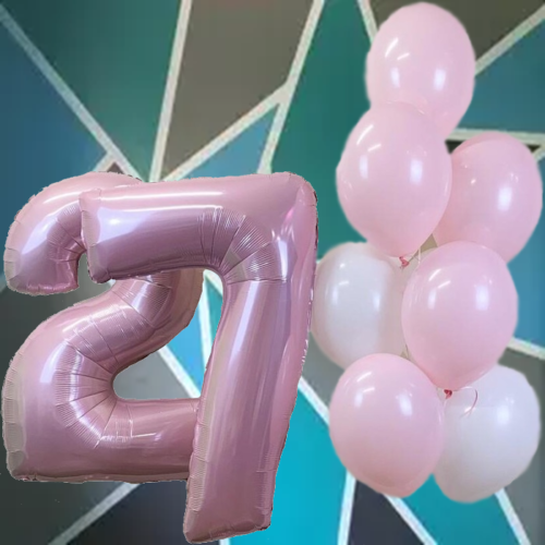 Фонтан Мне 27 годиков розовый