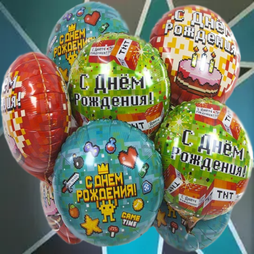 Фонтан Пиксели